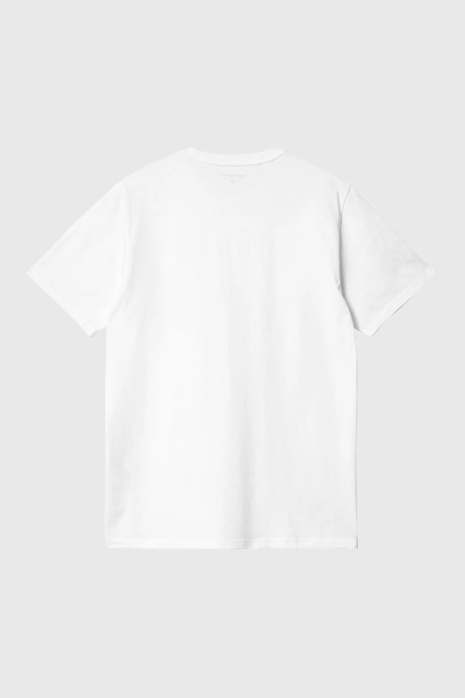 Carhartt Wip T-shirt S/s Amour Pocket Bianco Uomo