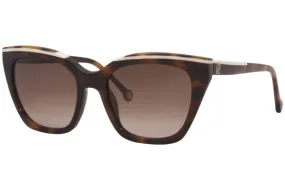 Carolina Herrera Sunglasses Women's SHE832 01AY Tortoise-White/Brown 54mm