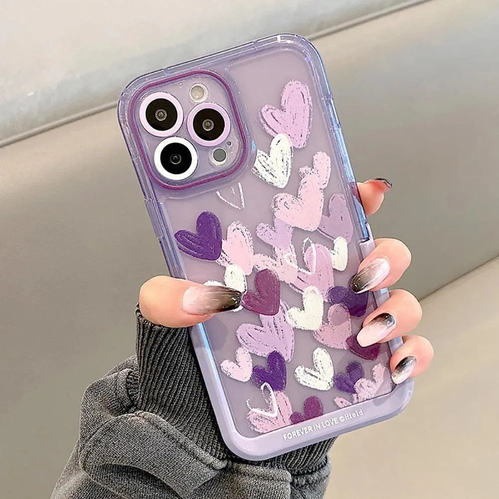 Cartoon Bear Rabbit Bumper Cute Phone Cases For iPhone 14 11 12 13 Pro Max