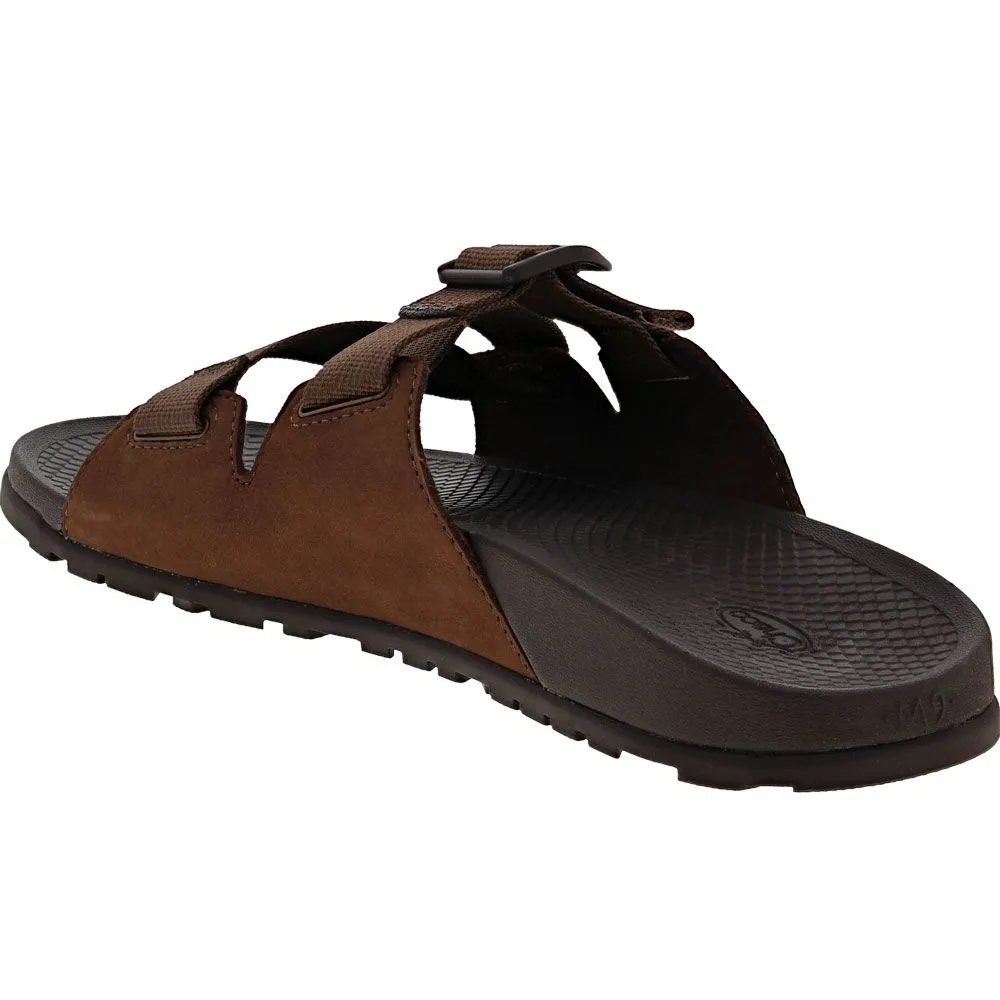 Chaco Lowdown Leather Slide Sandals - Mens