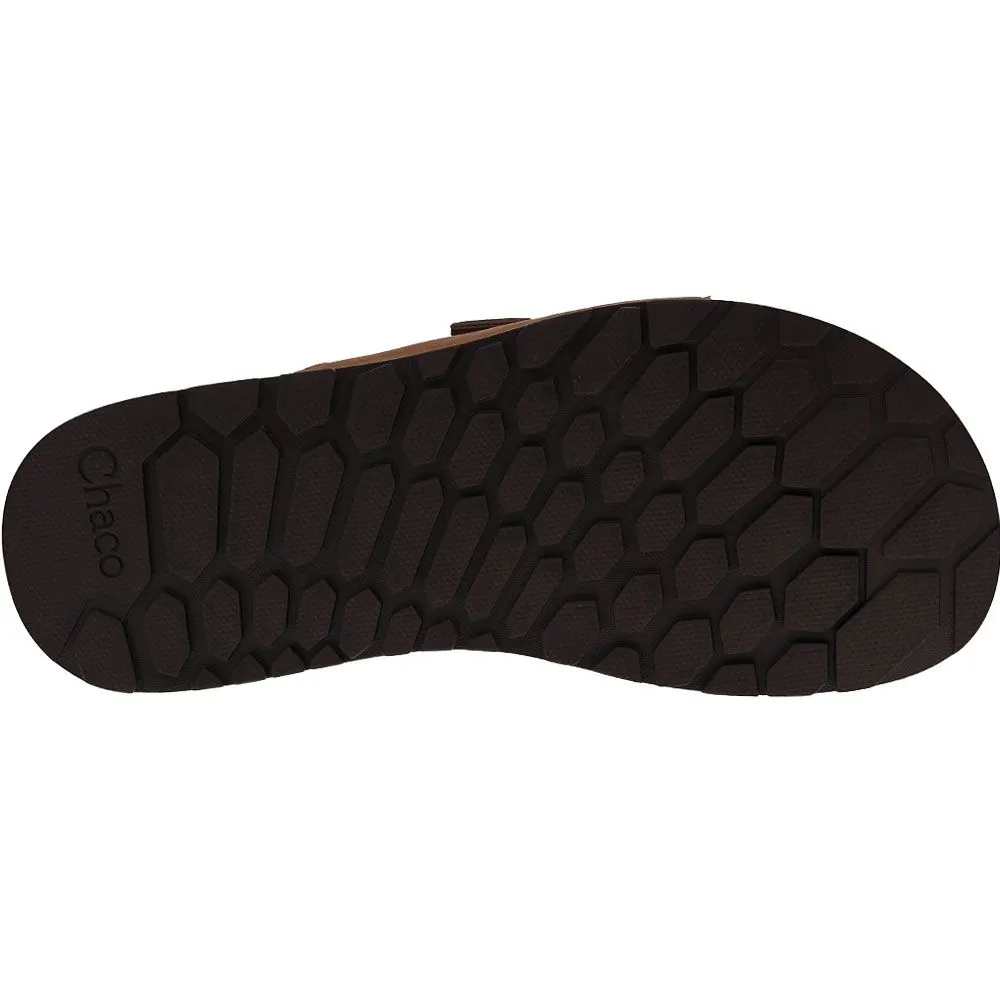 Chaco Lowdown Leather Slide Sandals - Mens