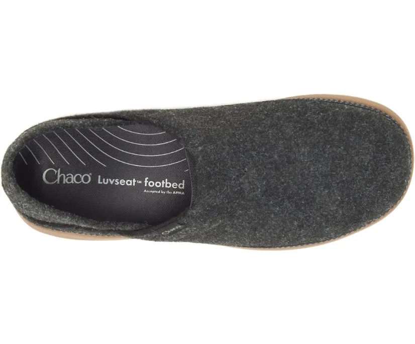 Chaco Mens Revel Slip On Slippers- Black