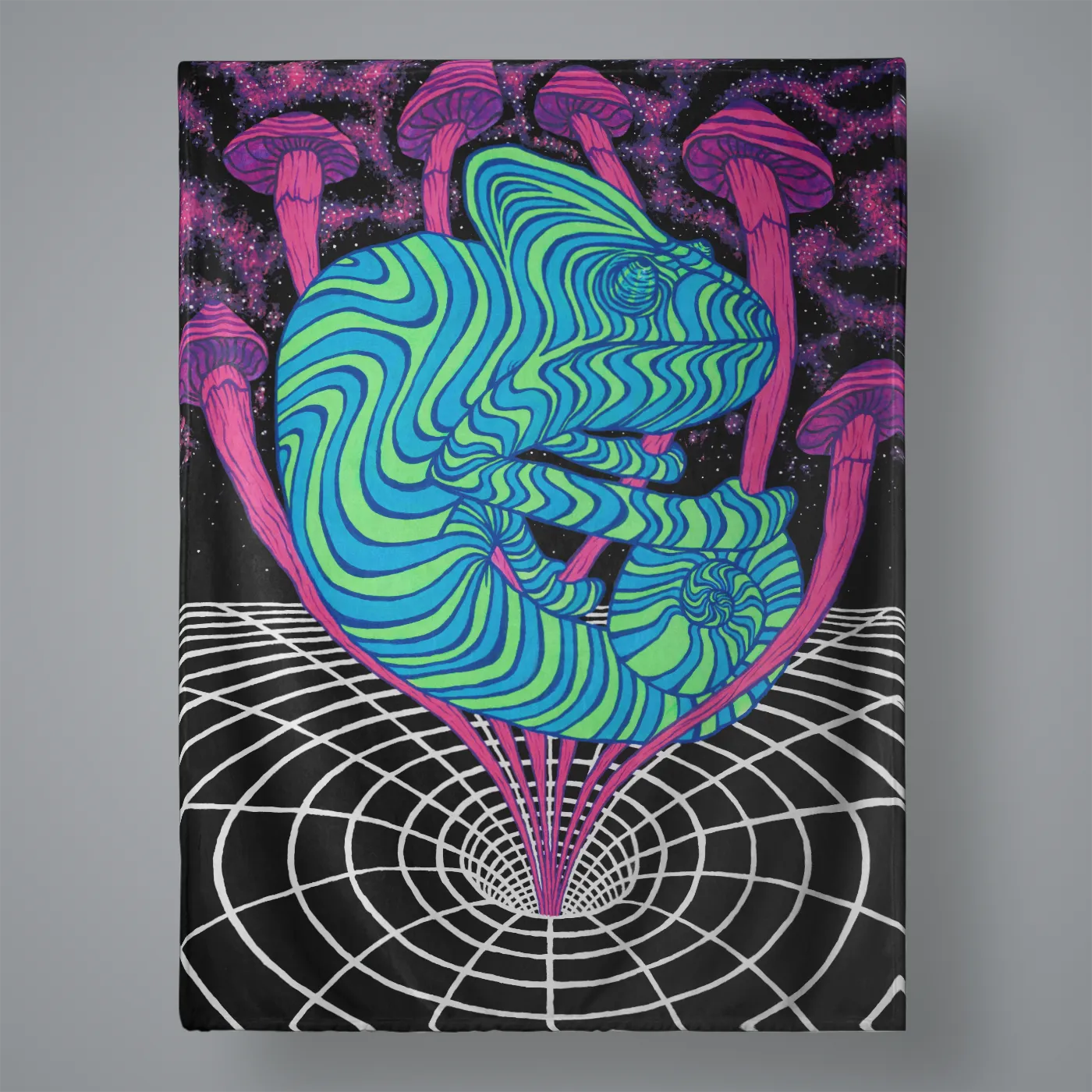 CHAMELEON SHROOMS VORTEX BLANKET