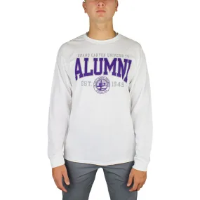 Champion Men's White Grand Canyon University Alumni Long Sleeve Tee