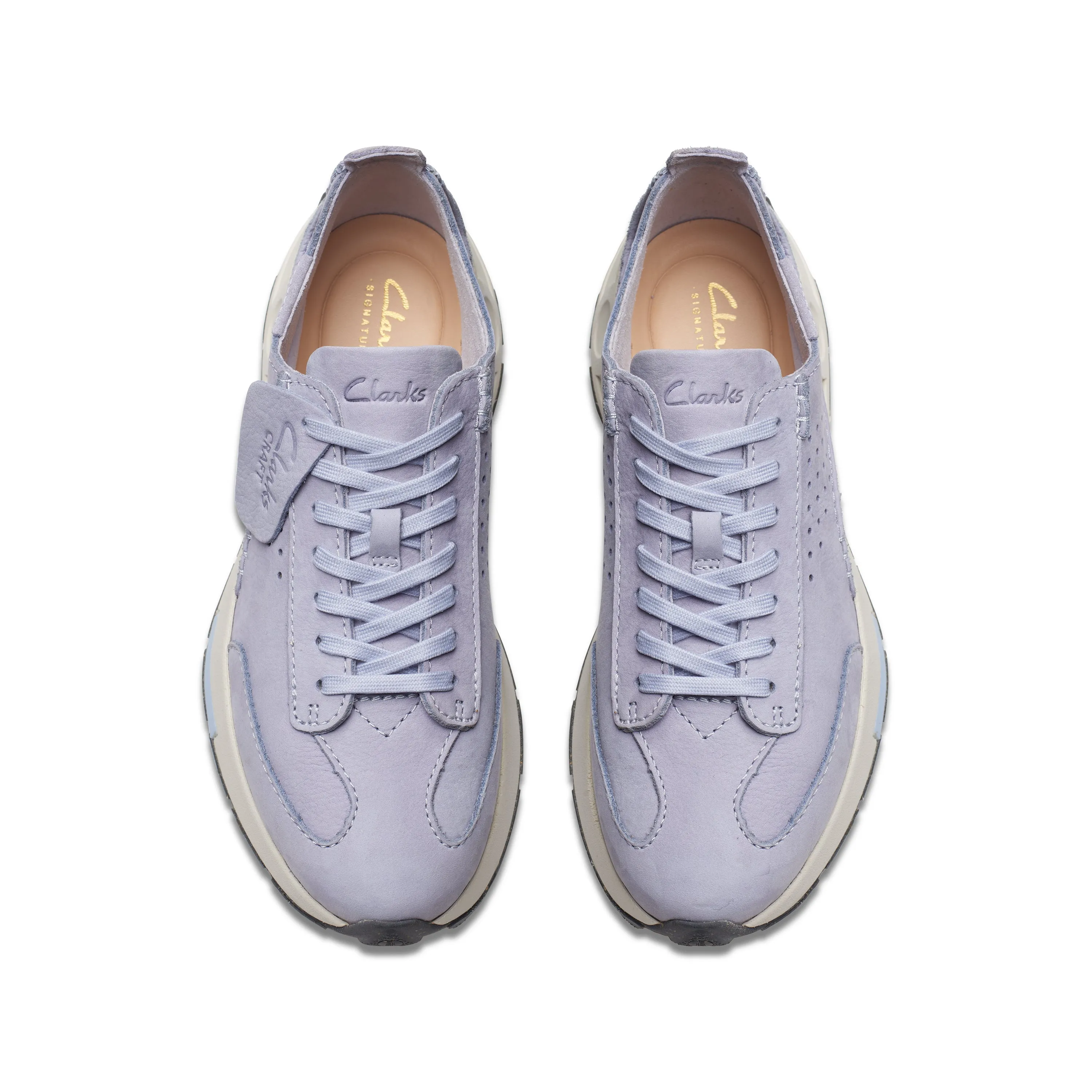 CLARKS | SNEAKERS MUJER | CRAFT SPEED LILAC NUBUCK | DORADO