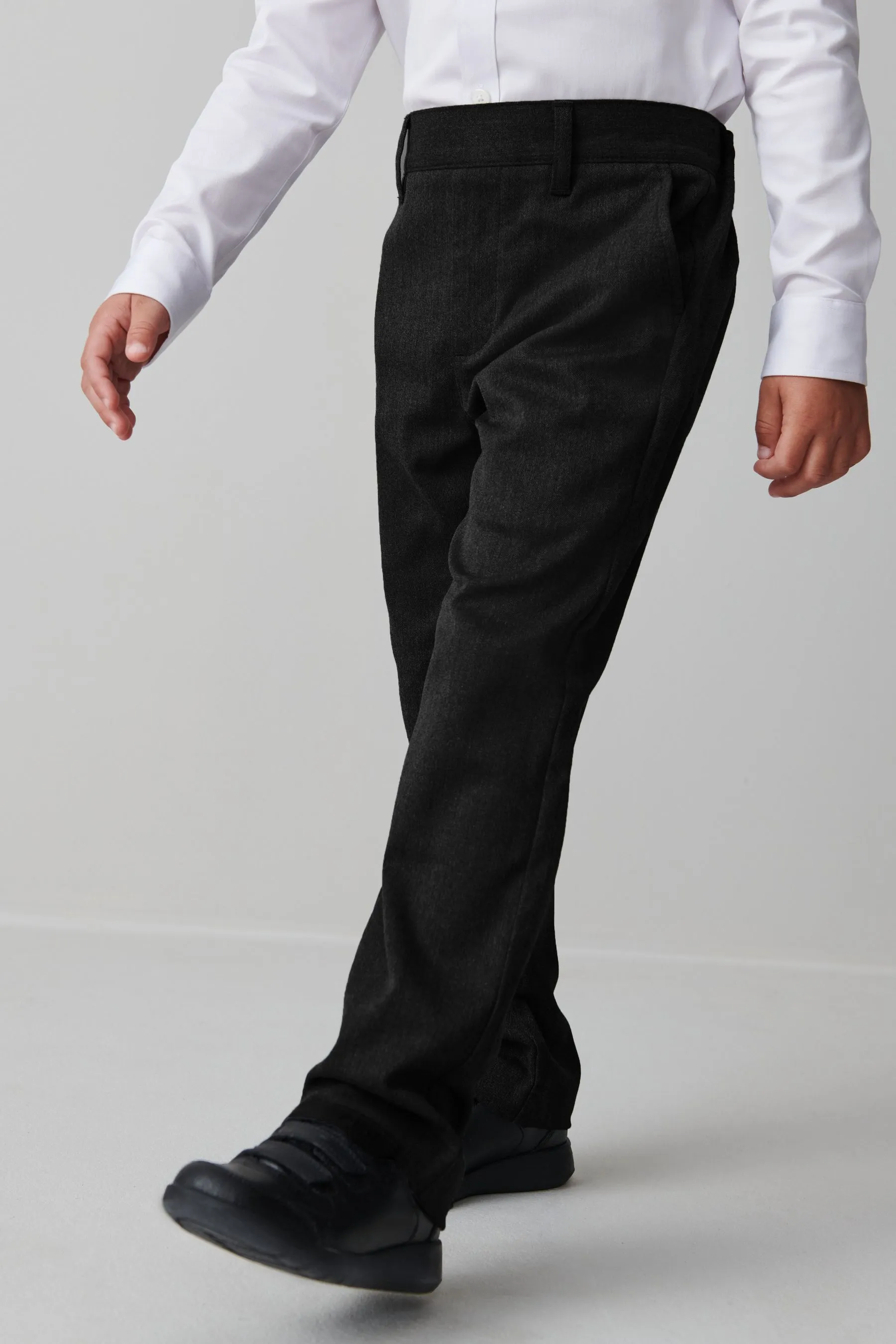 Clarks Black Clarks School Trousers