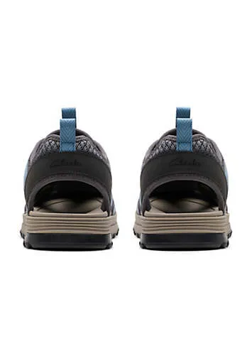 Clarks Blue Combi ATL Trek Wave Sandals | Grattan