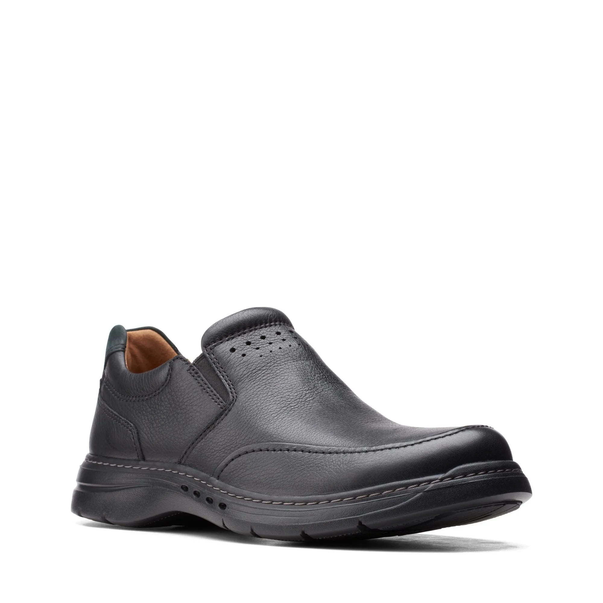 Clarks Men's Un Brawley Step Leather Shoe