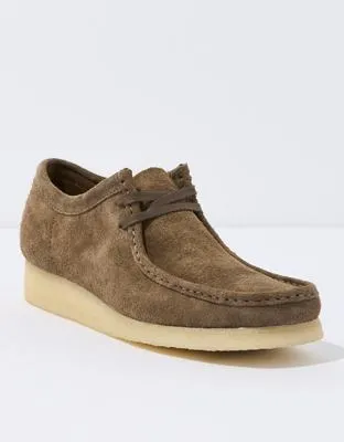 Clarks Men's Wallabee Suede Moccasin-