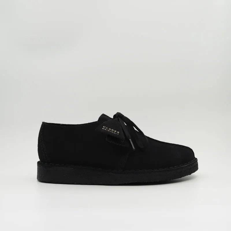 Clarks Originals Desert Trek Suede Black