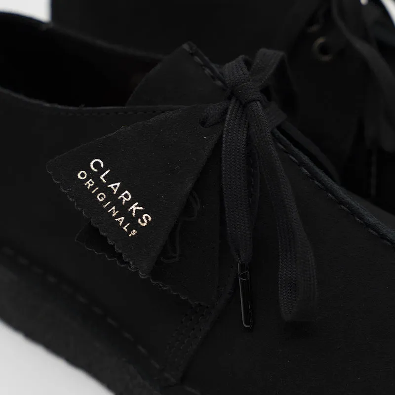 Clarks Originals Desert Trek Suede Black