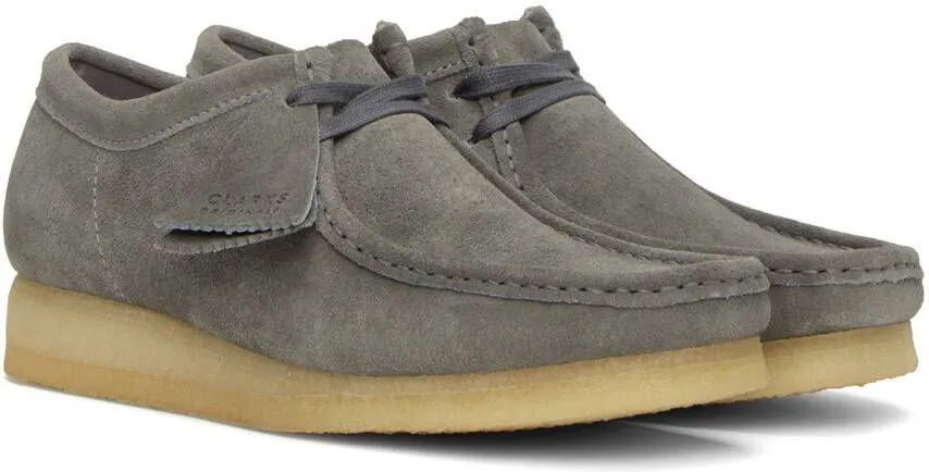 Clarks Originals Gray Wallabee Derbys