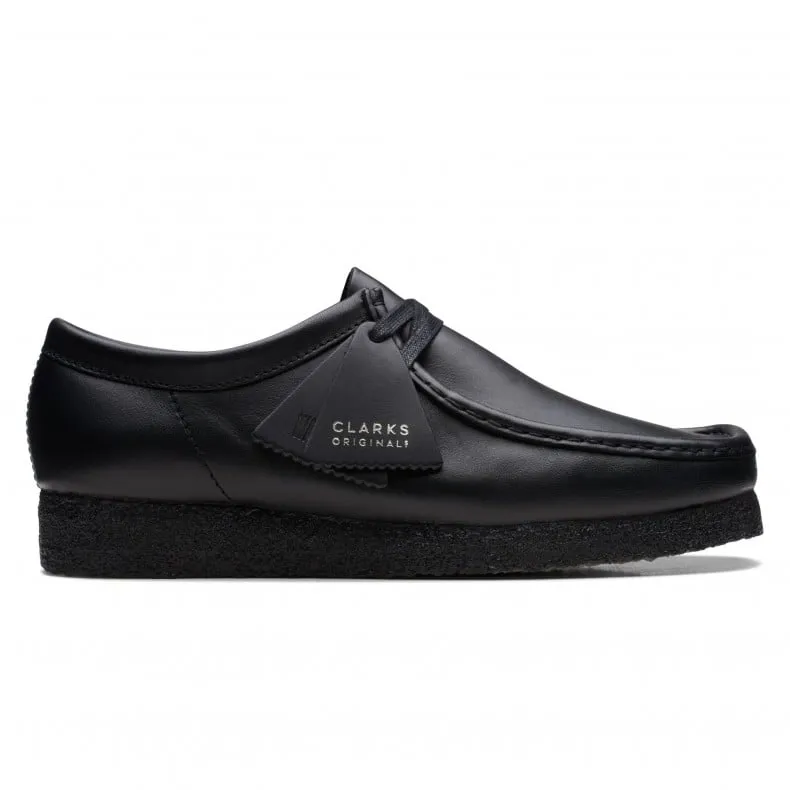 Clarks Originals Wallabee (Black Leather)