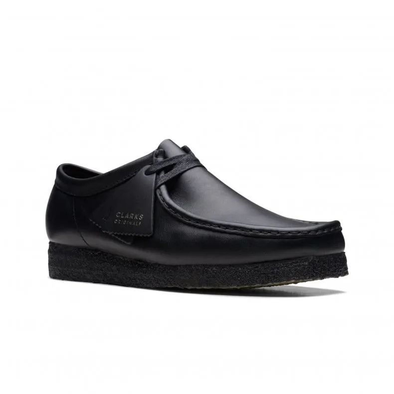 Clarks Originals Wallabee (Black Leather)