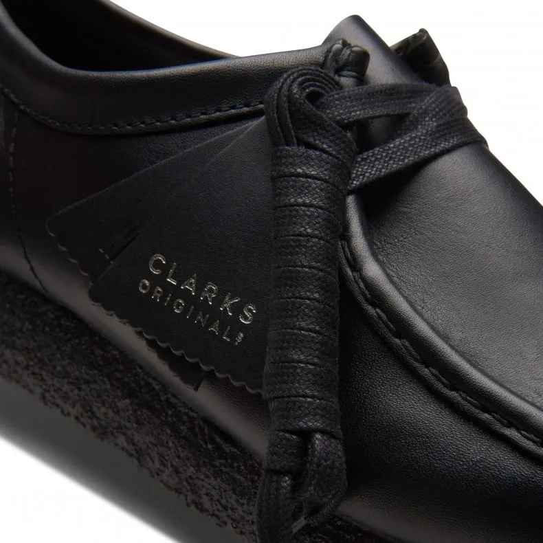 Clarks Originals Wallabee (Black Leather)