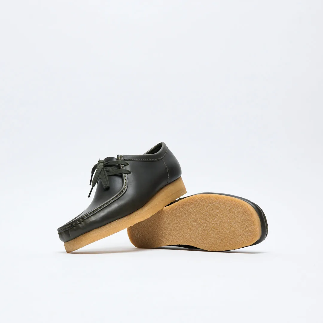 Clarks Originals - Wallabee Premium Leather (Forest Green)