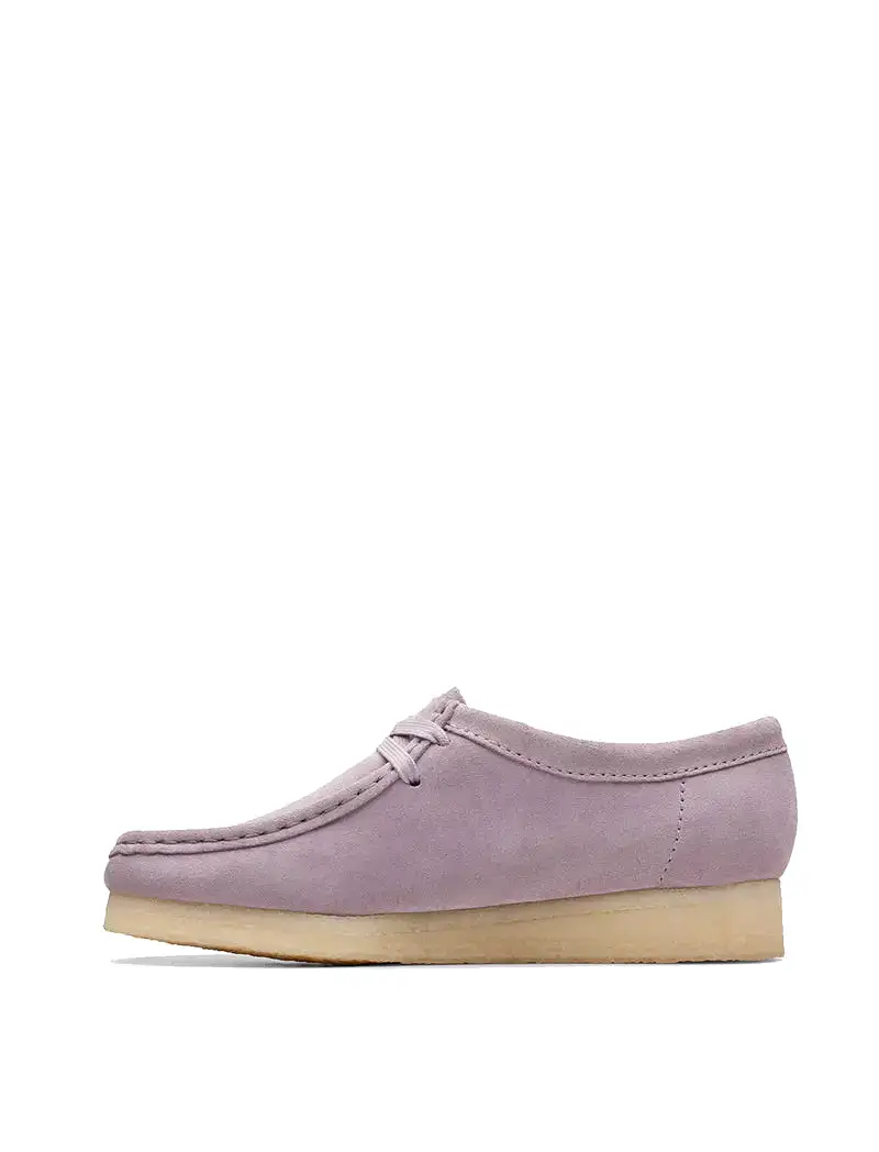 Clarks Originals Womens Wallabee Mauve Suede