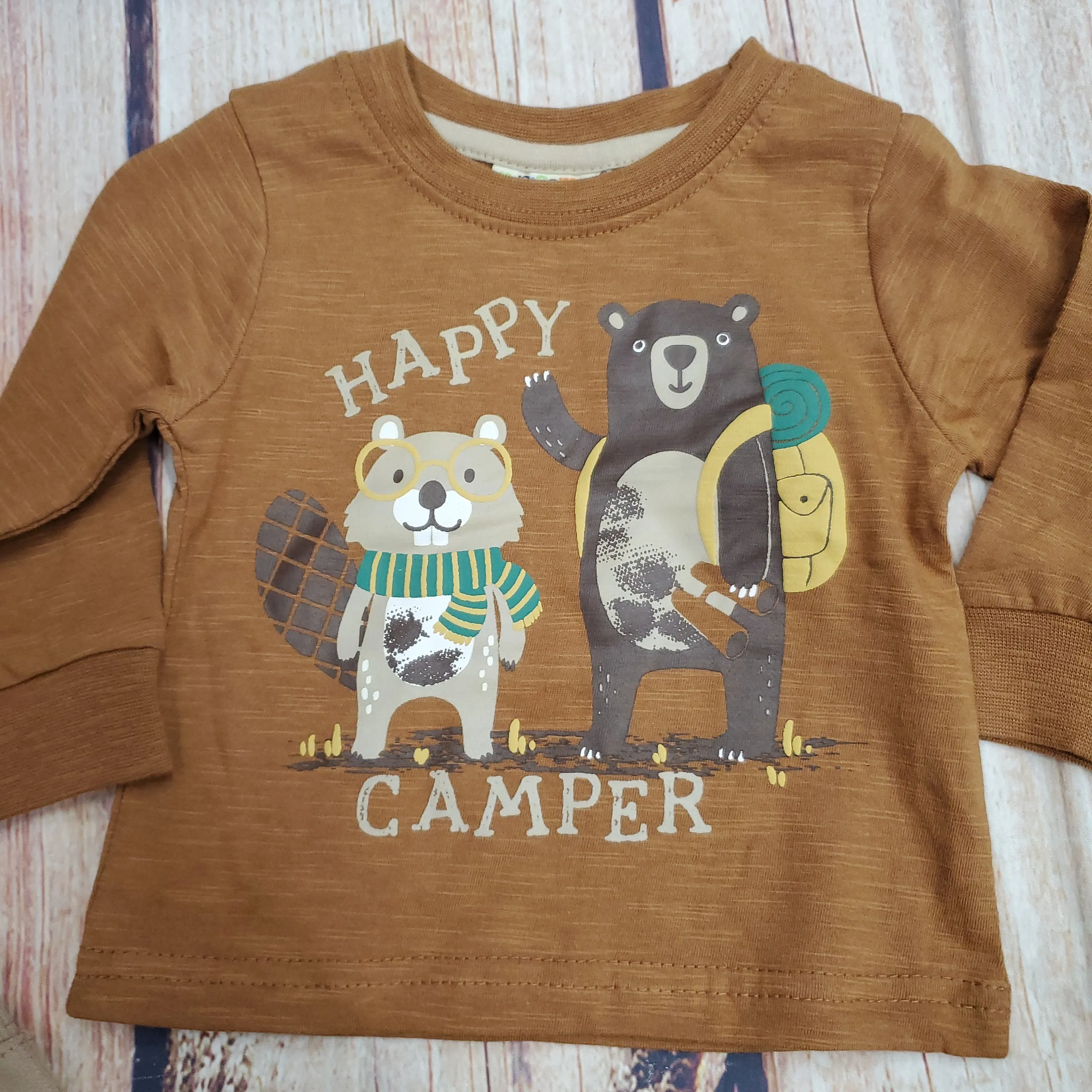 CR SPORTS HAPPY CAMPER SET WITH HEATHER BROWN PANTS