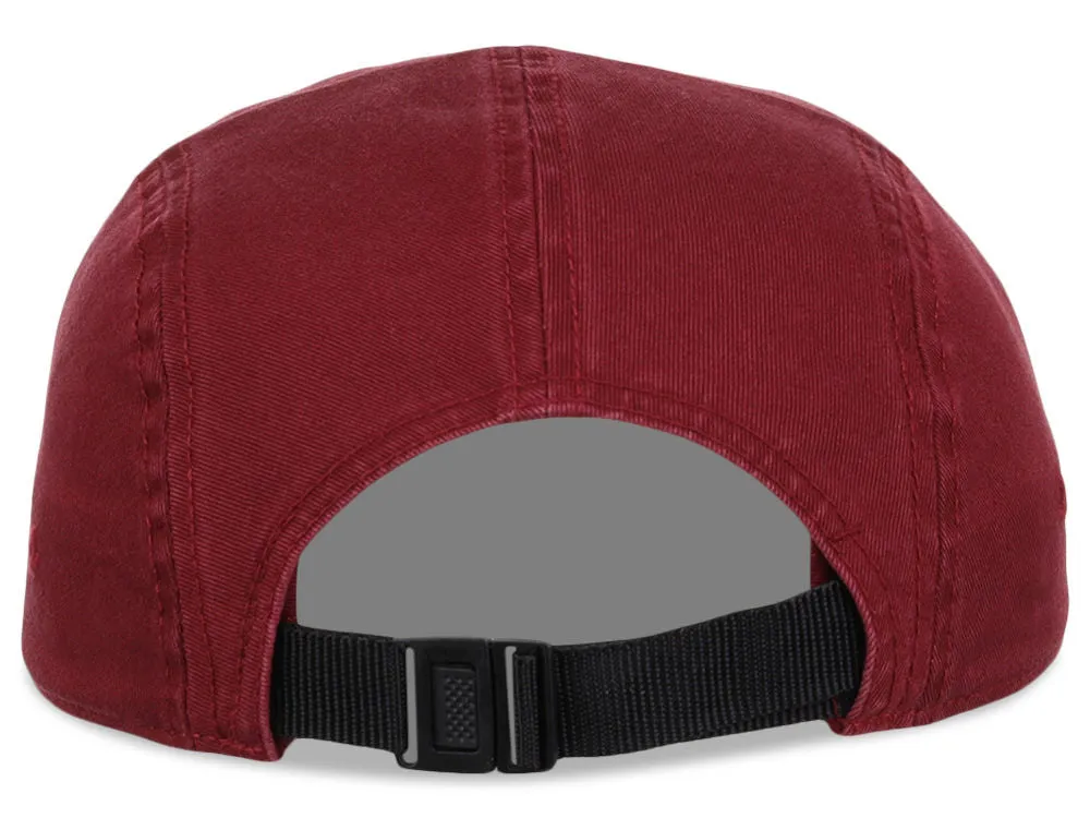 Crowns By Lids Camper 5-Panel Hat - Burgundy