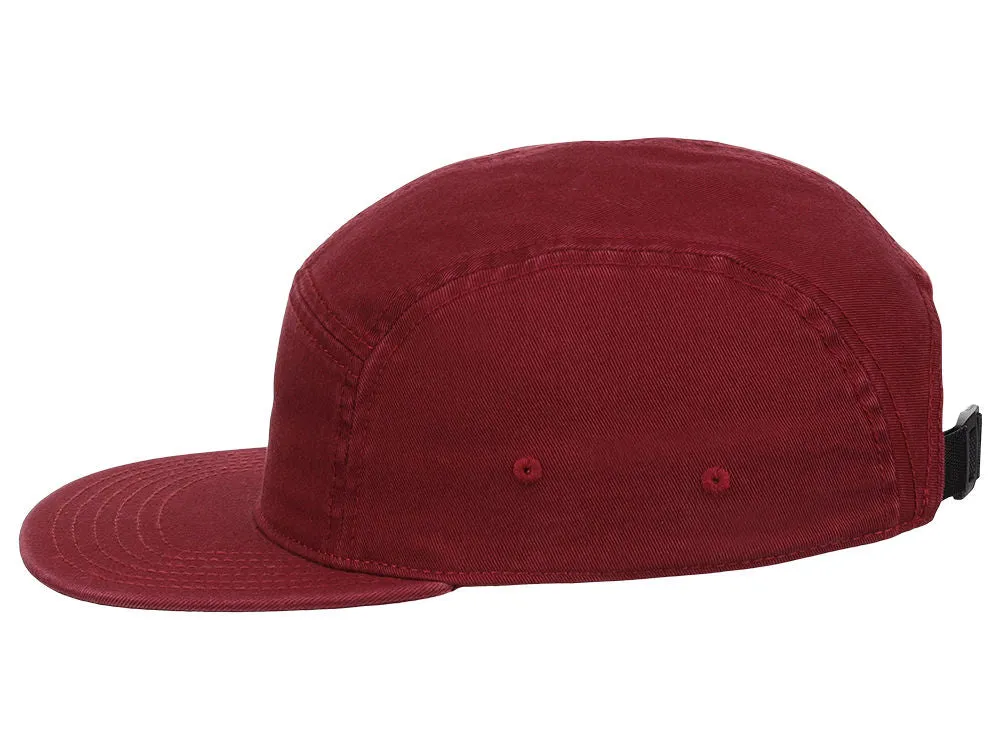 Crowns By Lids Camper 5-Panel Hat - Burgundy