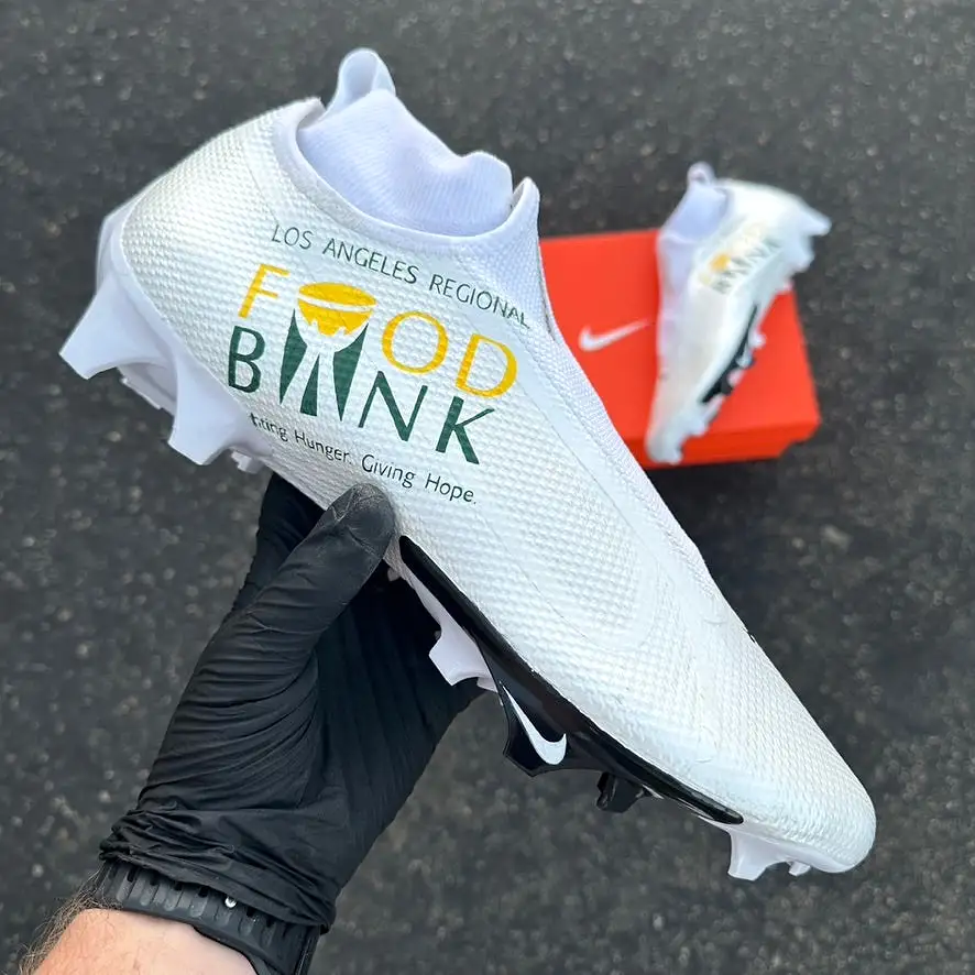 Custom Cleats for Justin Herbert - Full Invoice