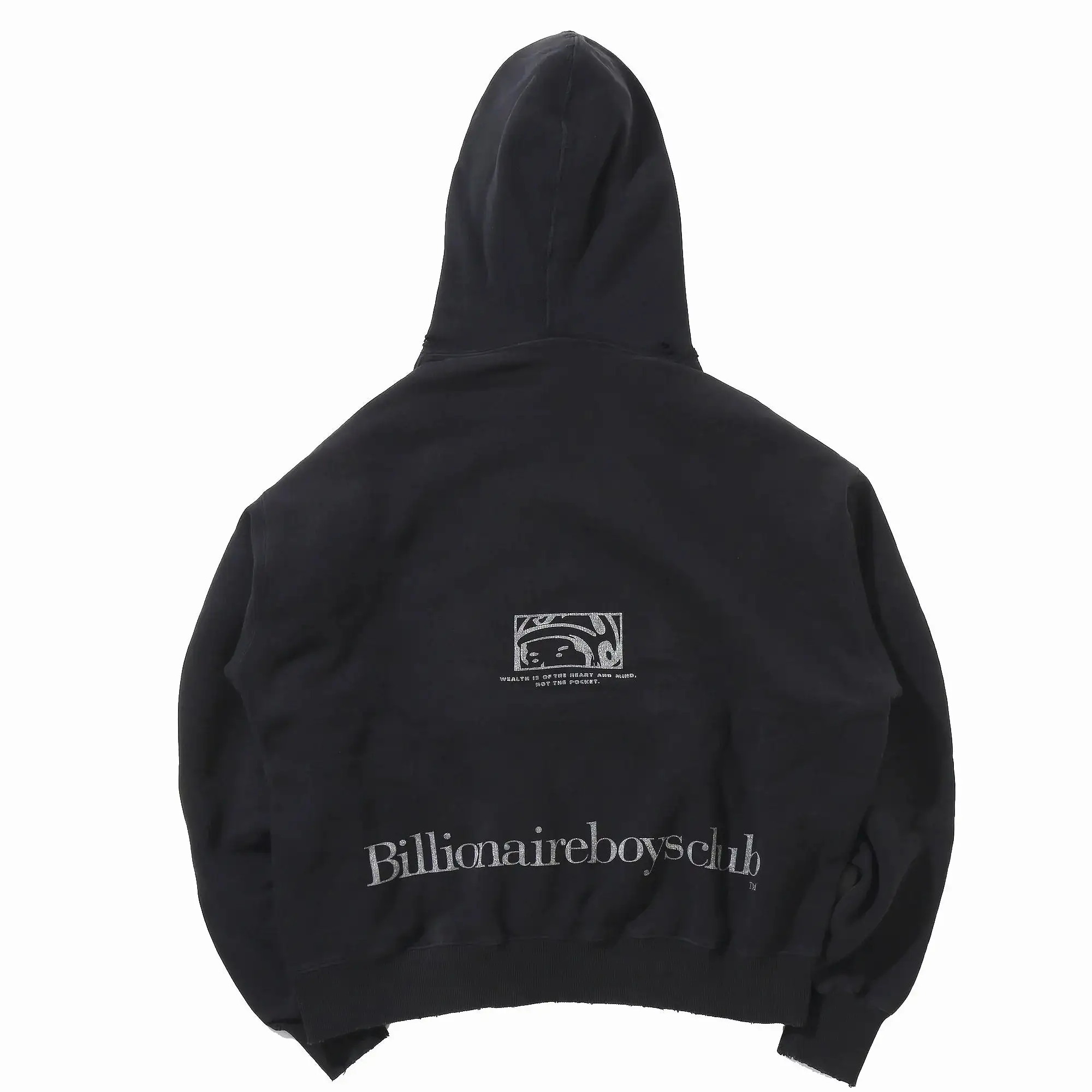 DAMAGED HOODIE 'BLACK'