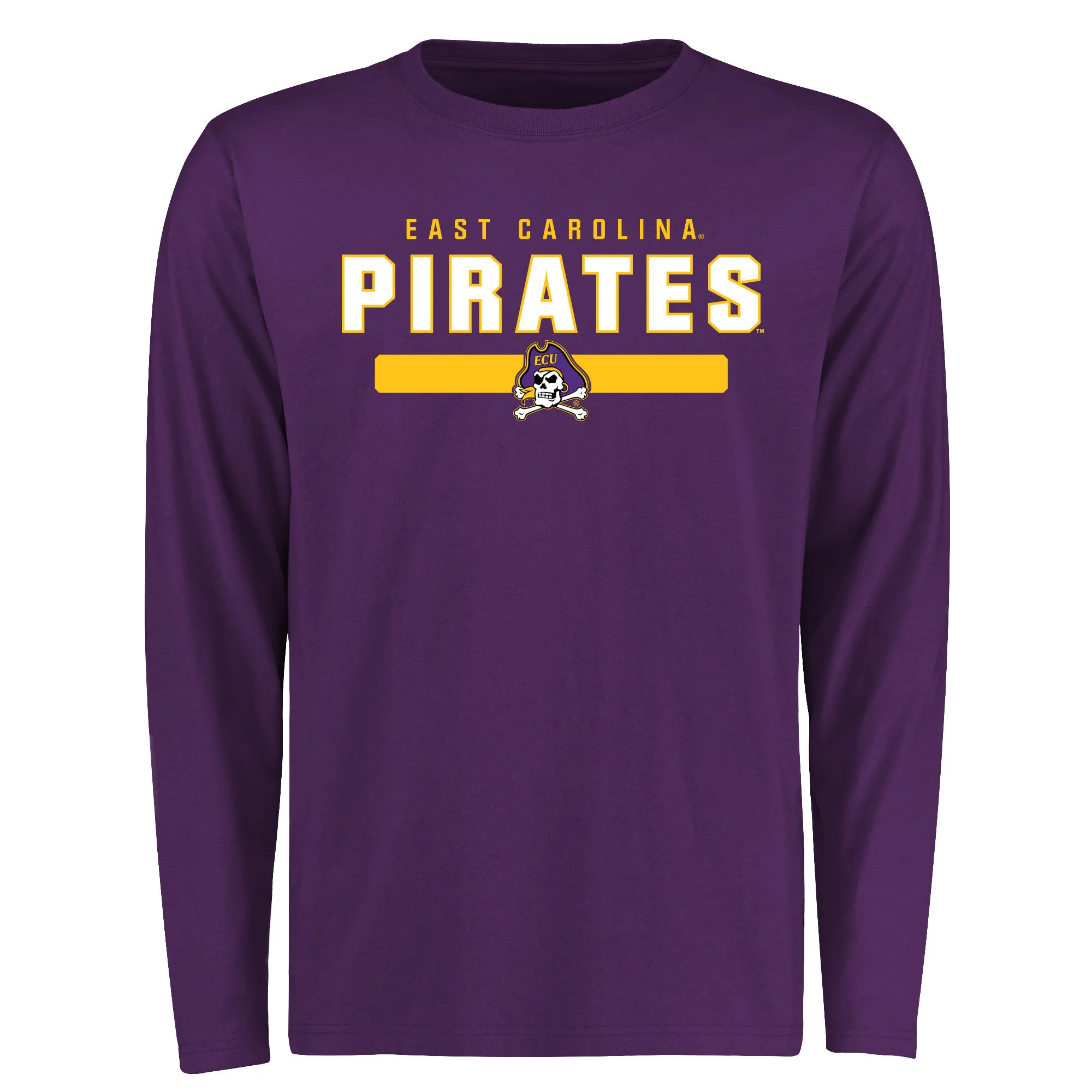 East Carolina Pirates Purple Team Strong Long Sleeve T-Shirt