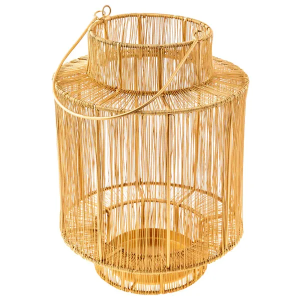 Gold Wire Lantern