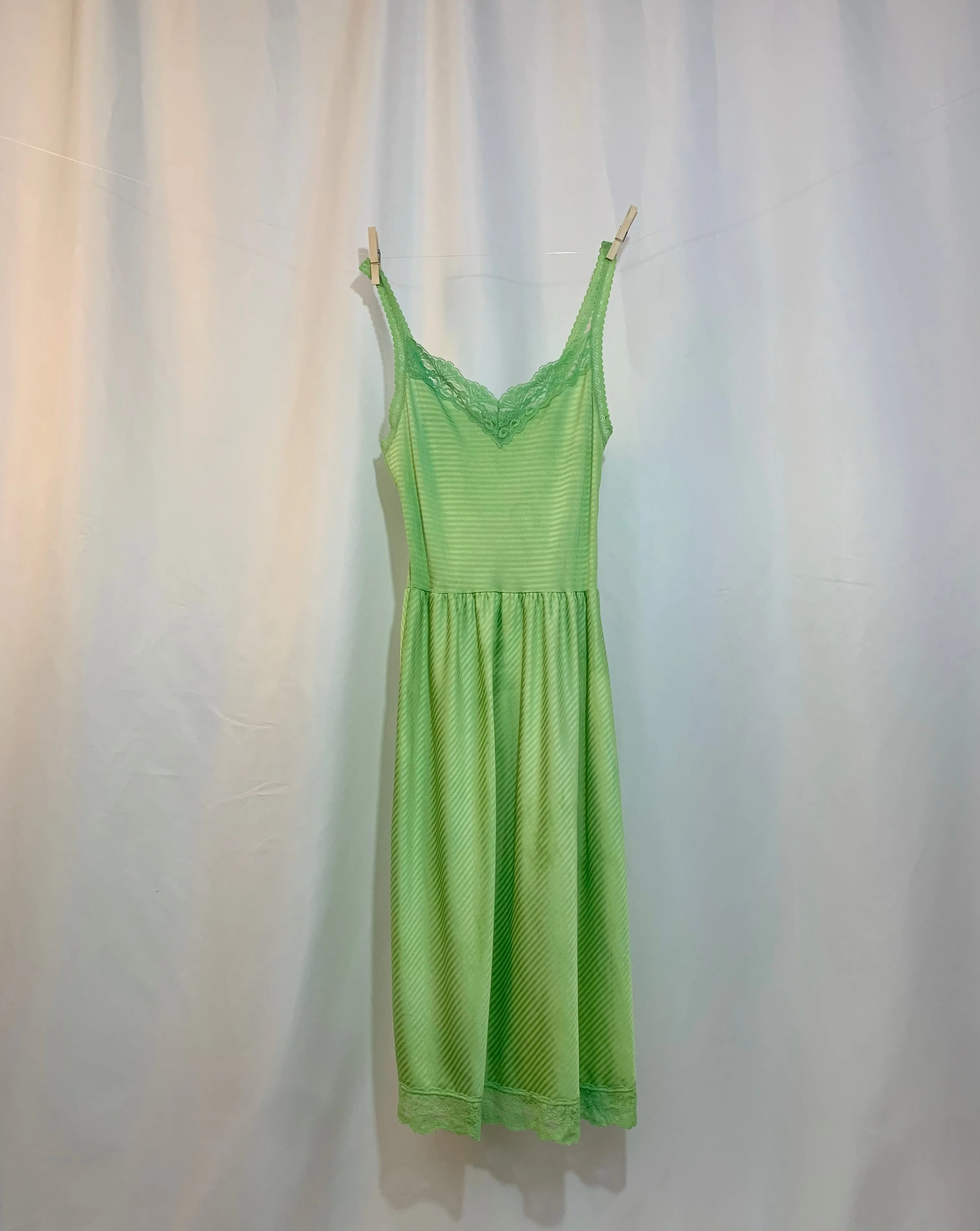 Hand dyed 70’s disco slip dress