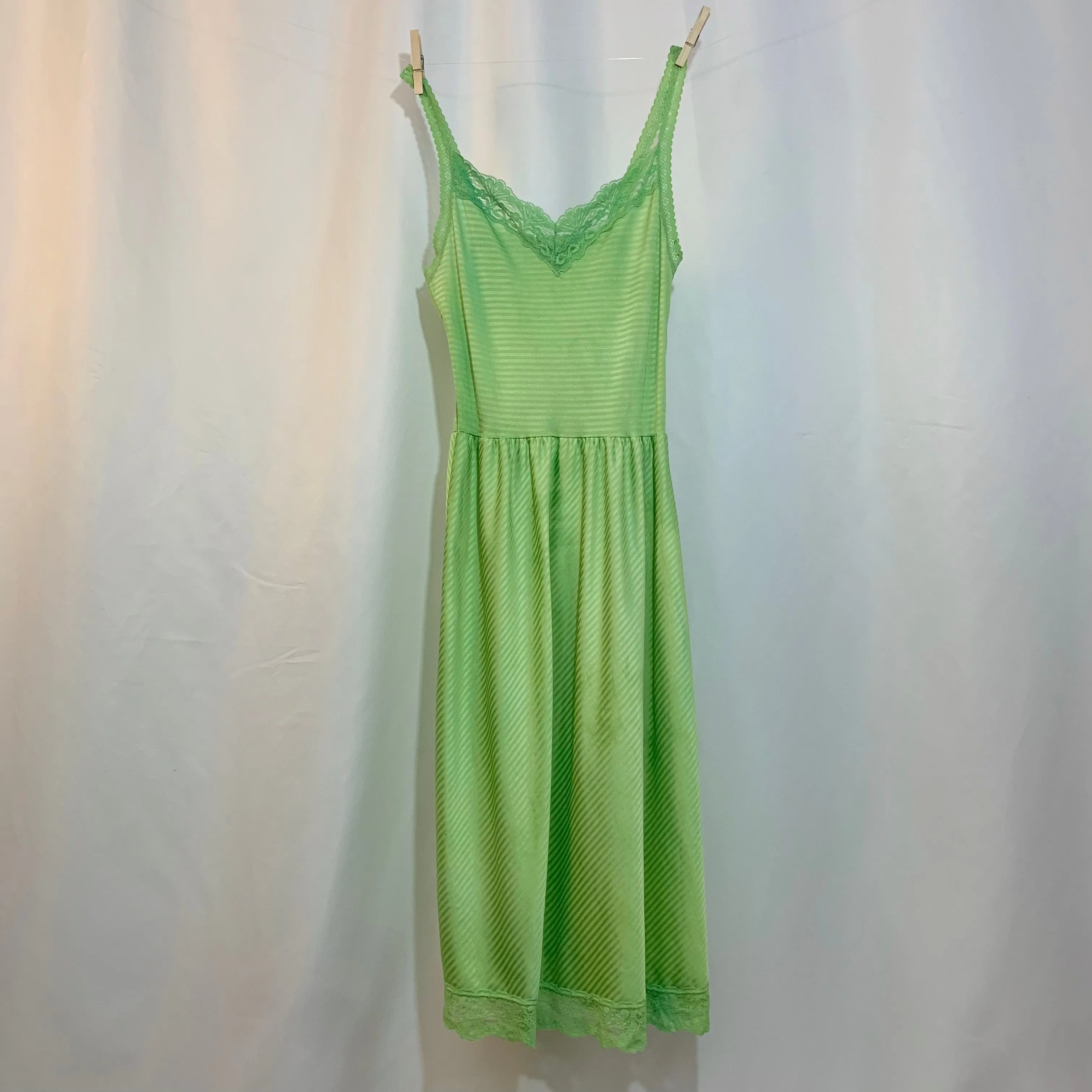 Hand dyed 70’s disco slip dress