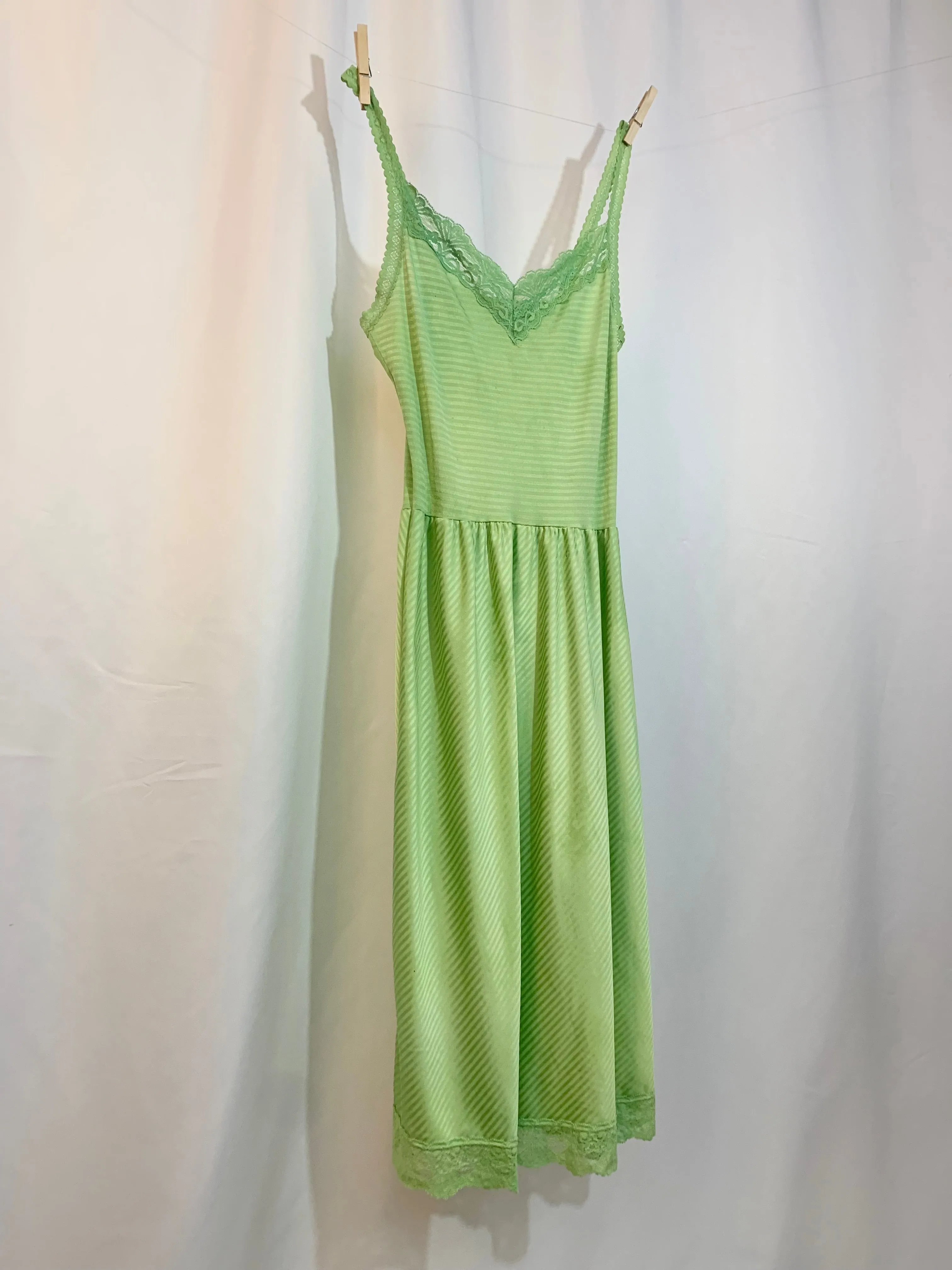 Hand dyed 70’s disco slip dress