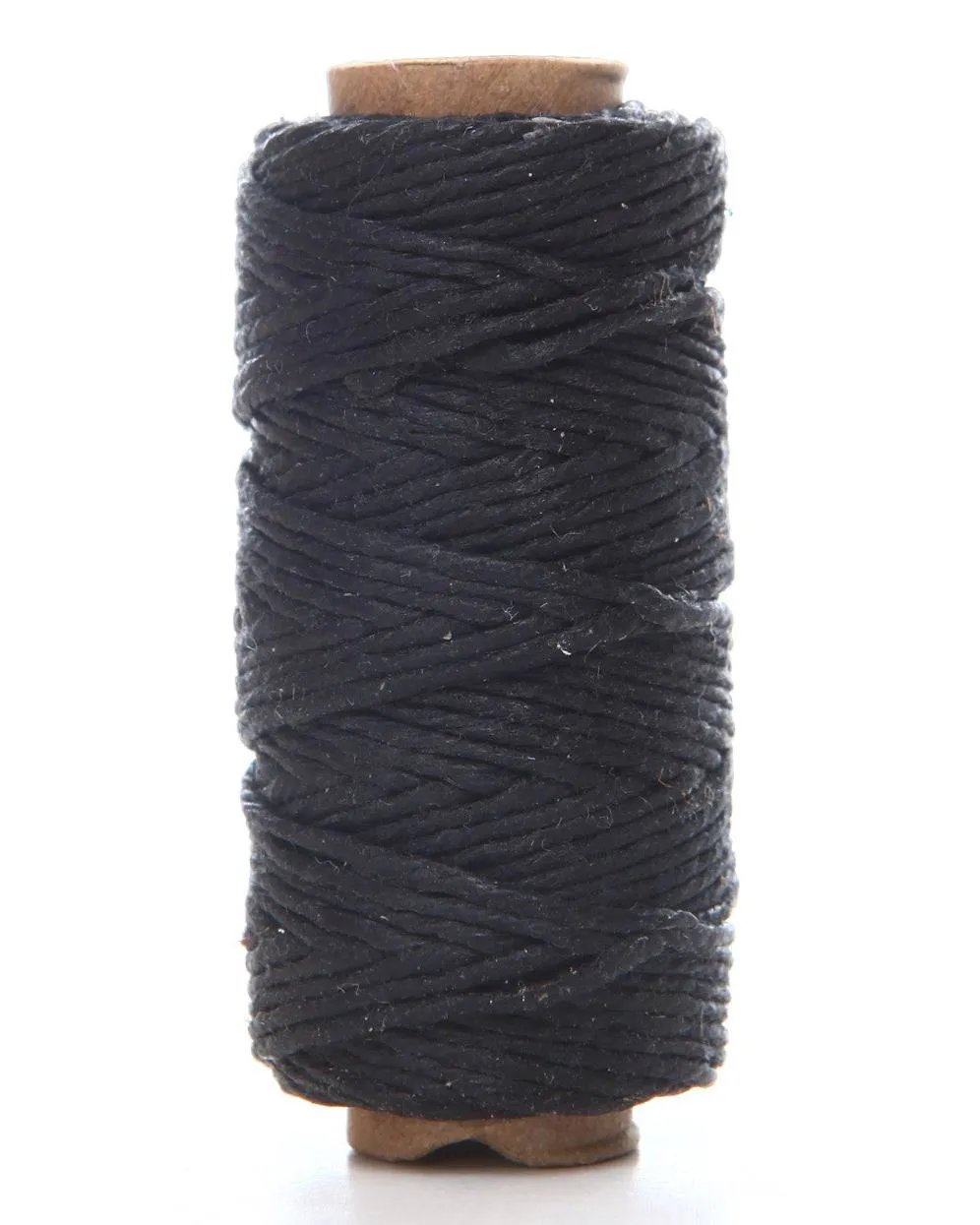 HEMP WICK CORD MINI SPOOL BLACK