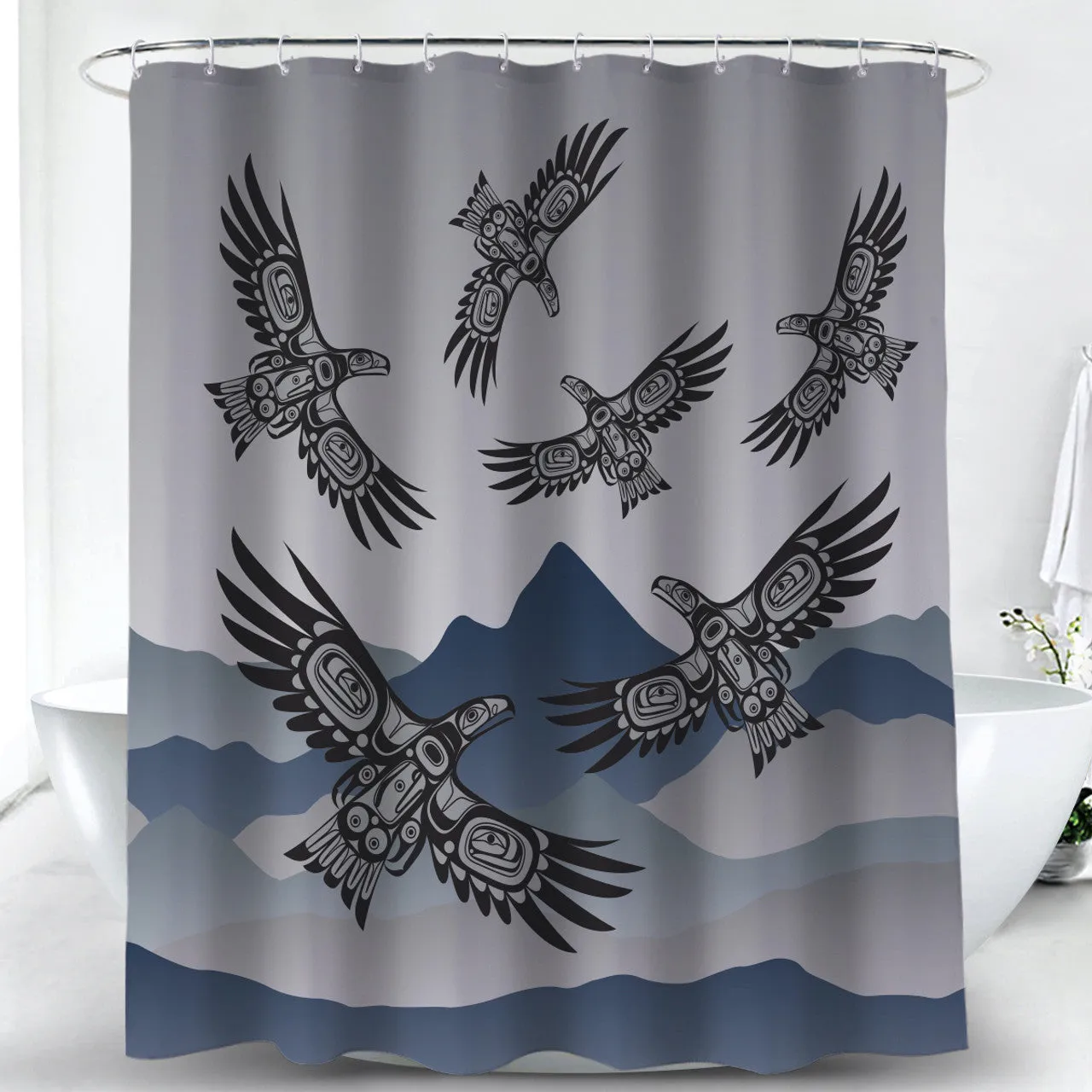 Indigenous Art Shower Curtain