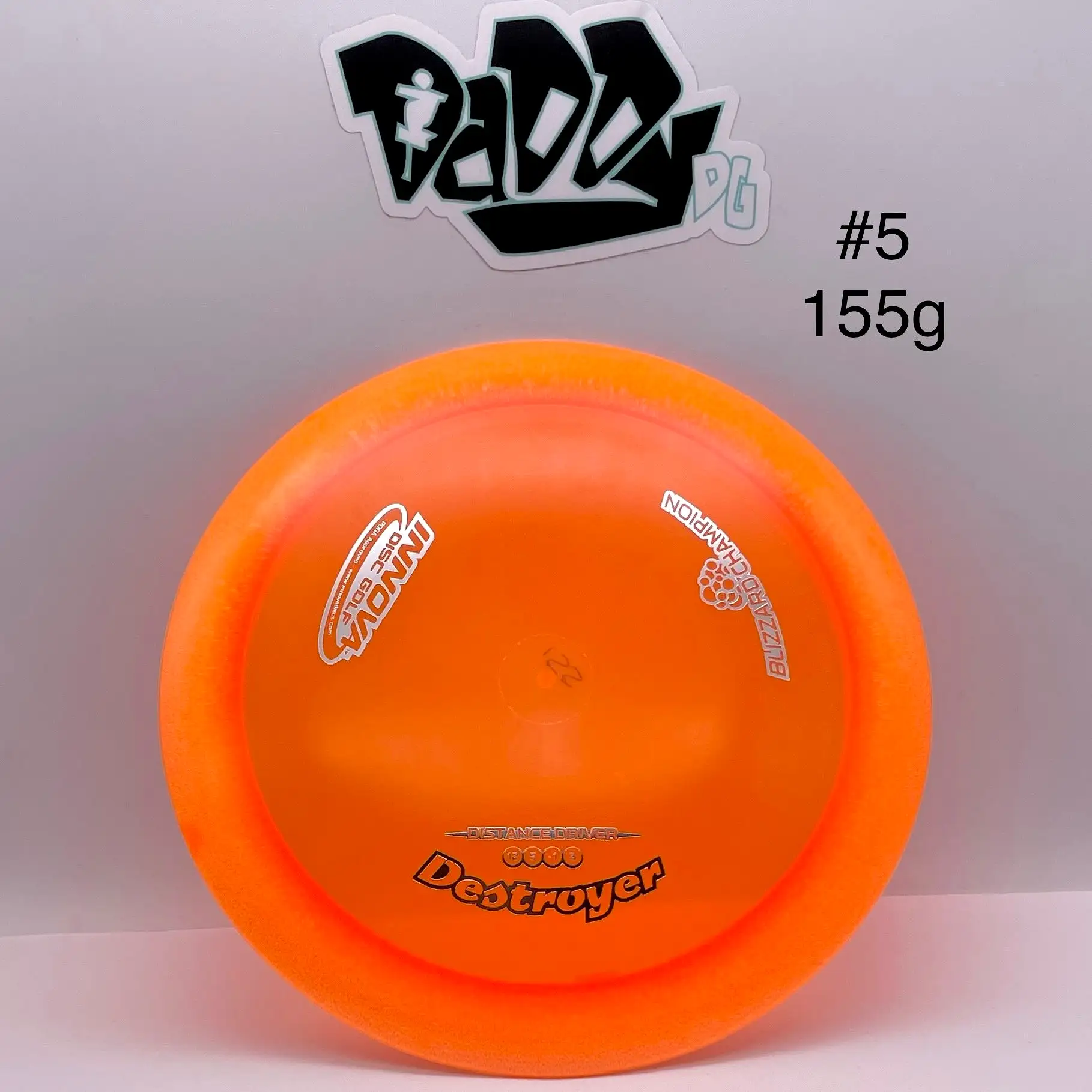 Innova Destroyer Blizzard Champion Distance Driver