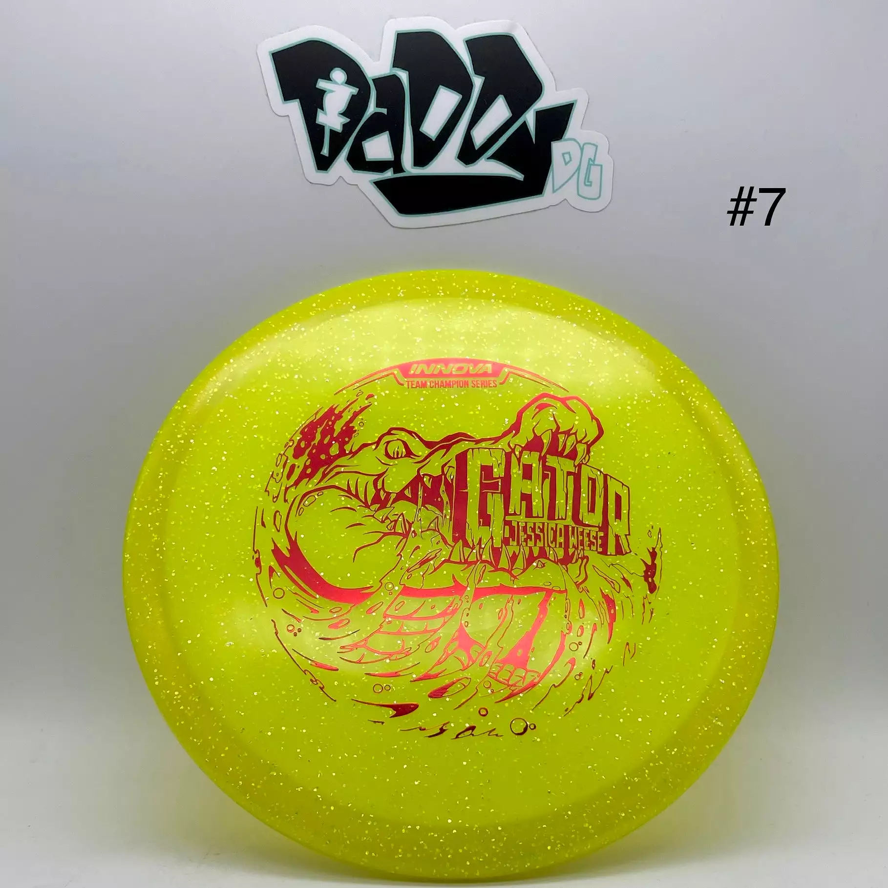 Innova Metal Flake Champion Gator Jessica Weese Tour Series Midrange