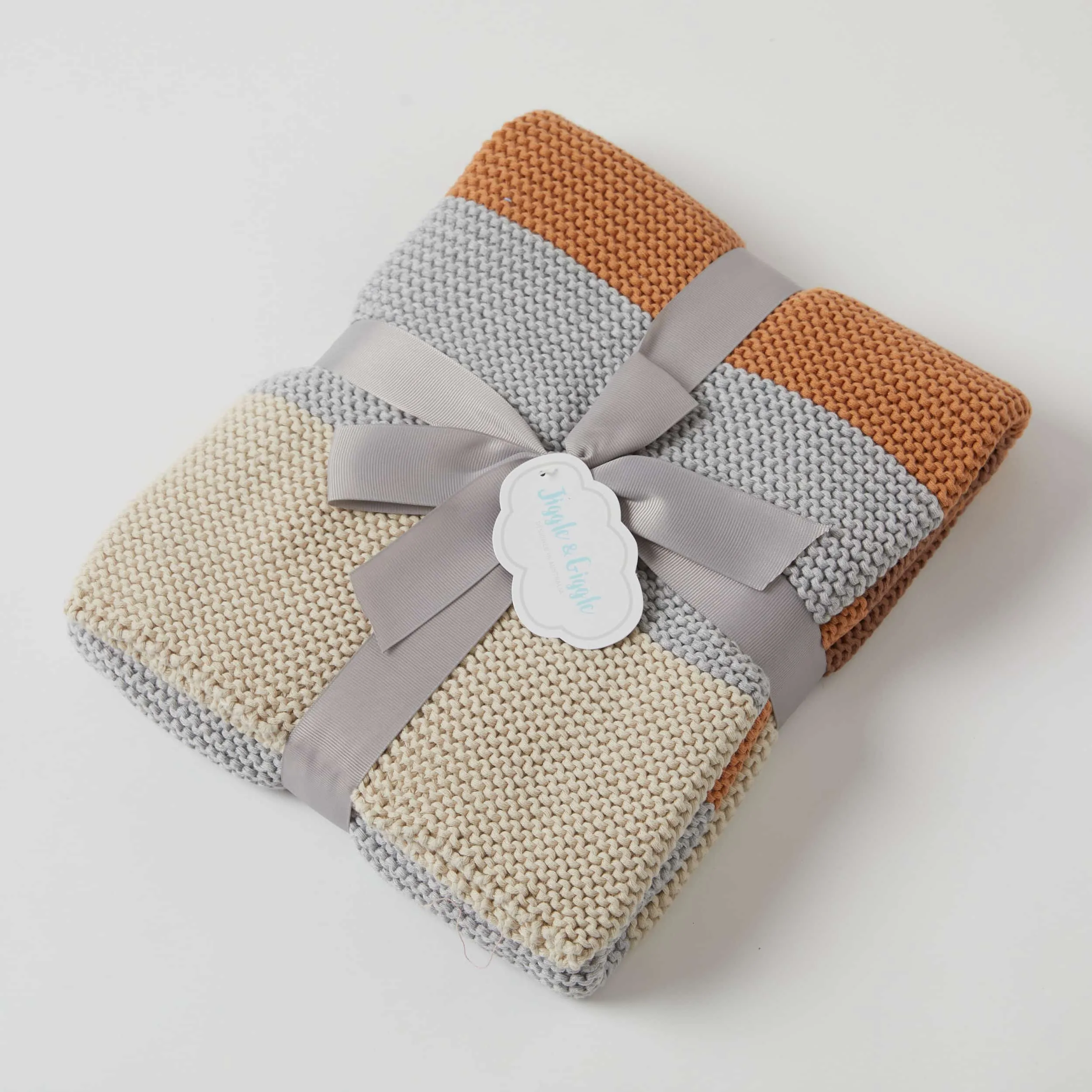 Jiggle & Giggle Oslo Knitted Baby Blanket