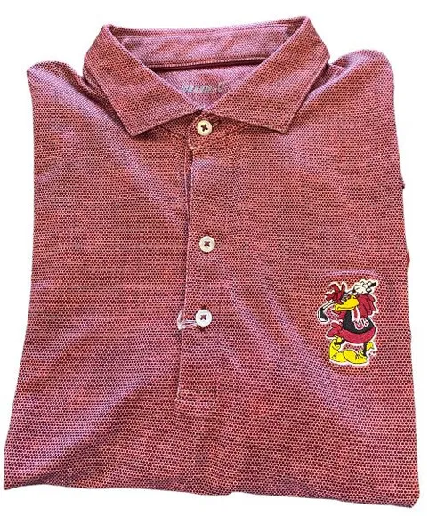 Johnnie-O University of South Carolina Gibson Polo With Swinging Cocky: Maroon