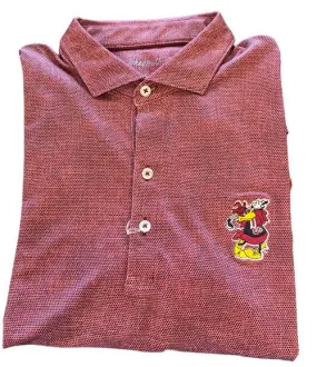 Johnnie-O University of South Carolina Gibson Polo With Swinging Cocky: Maroon