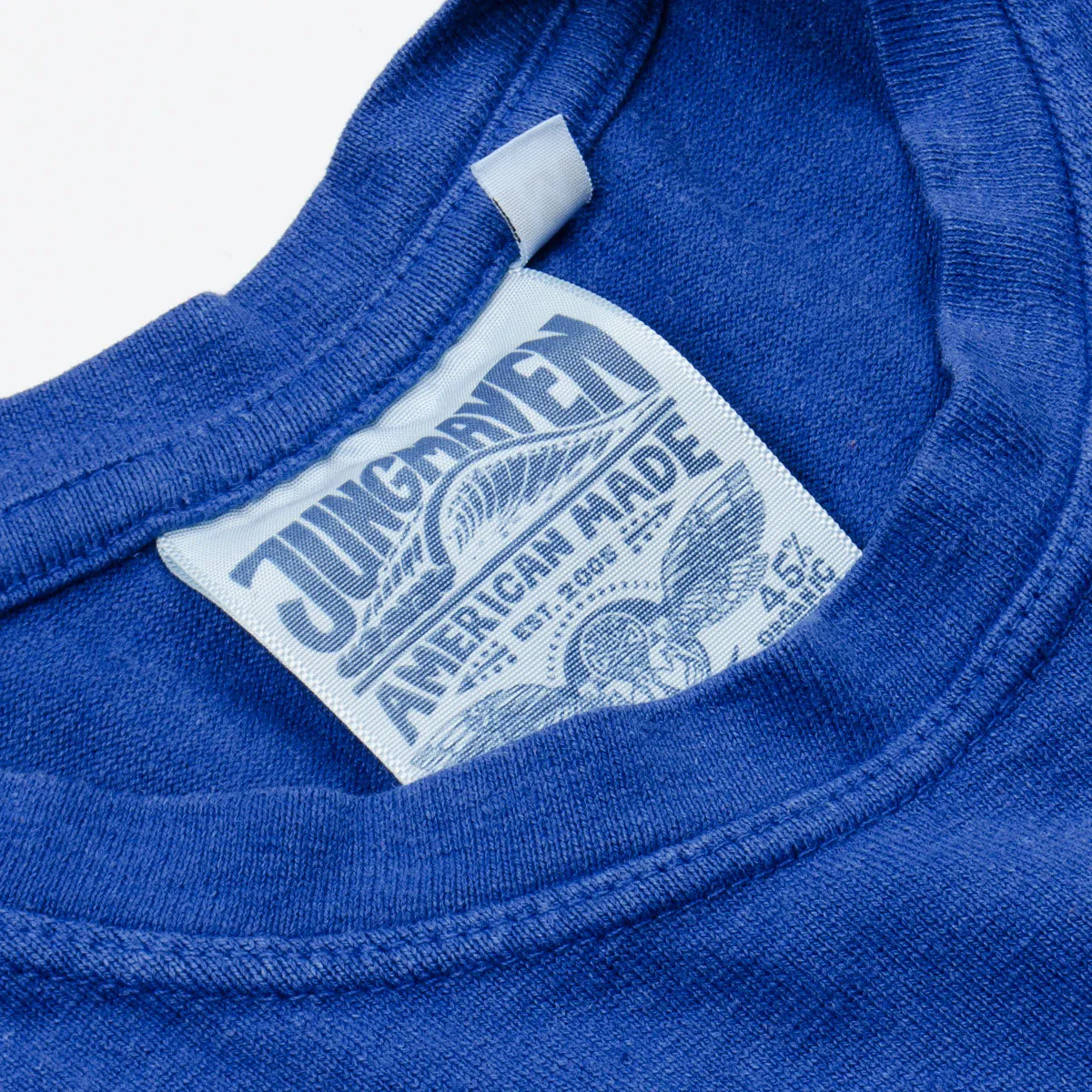 Jungmaven - Baja Hemp T-shirt 55/45 (7 oz) - Cobalt Blue