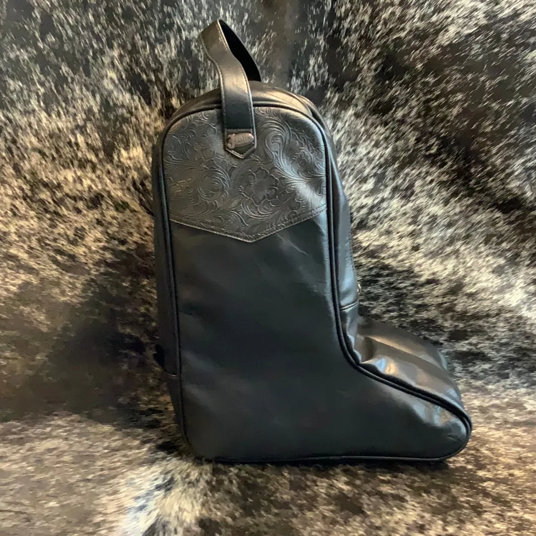 Justin Boot Bag With Tooling