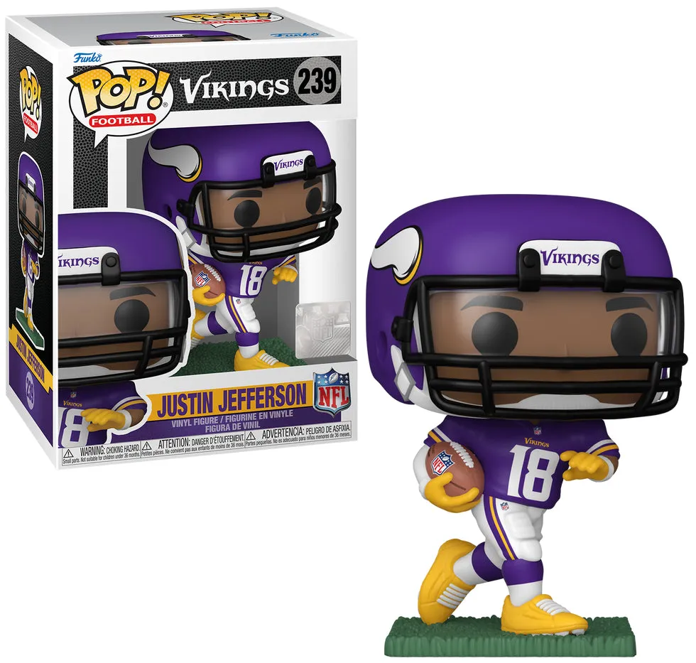 Justin Jefferson Funko Pop! Vinyl Figure Minnesota Vikings