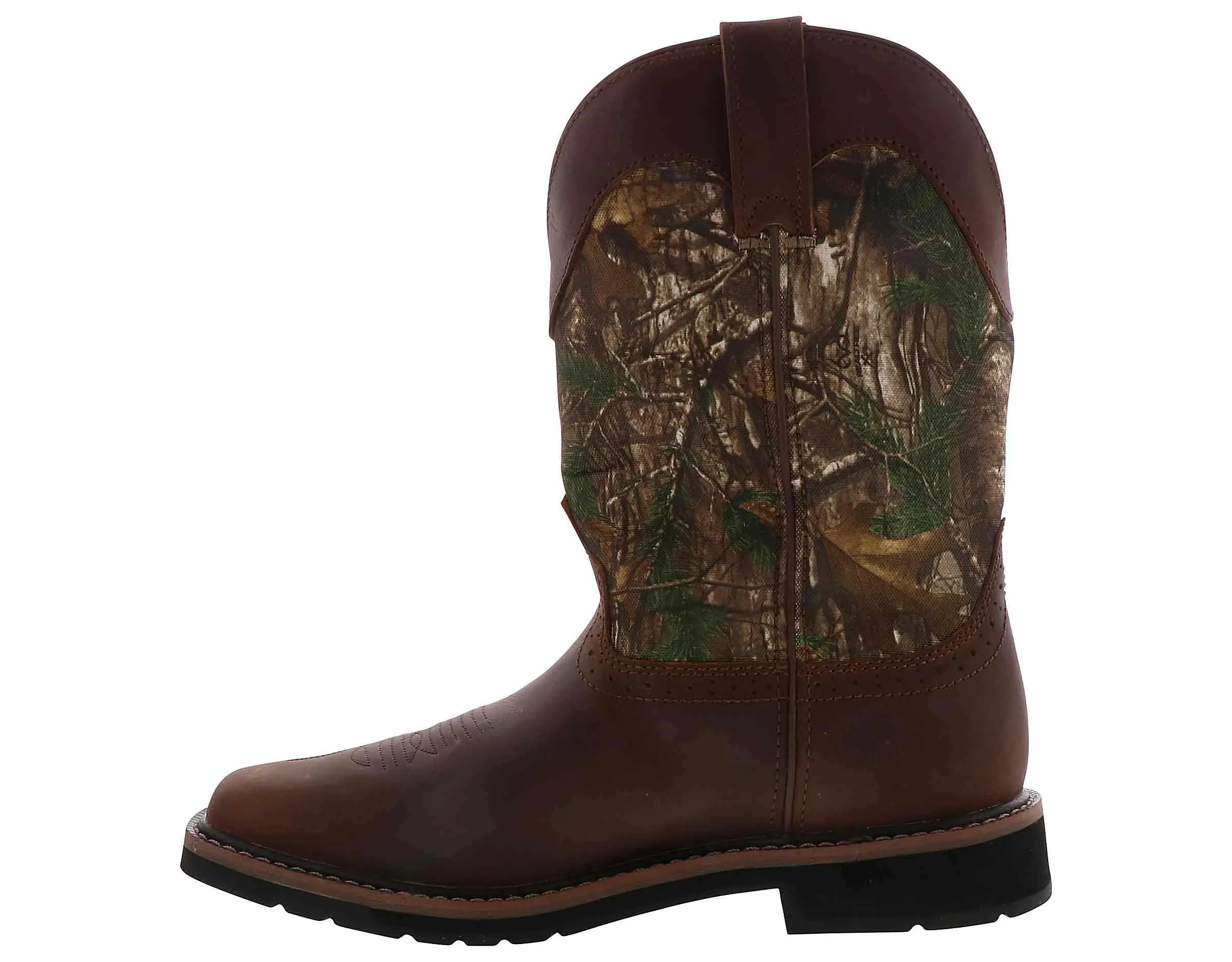 Justin Rugged Men’s Western Work Boot