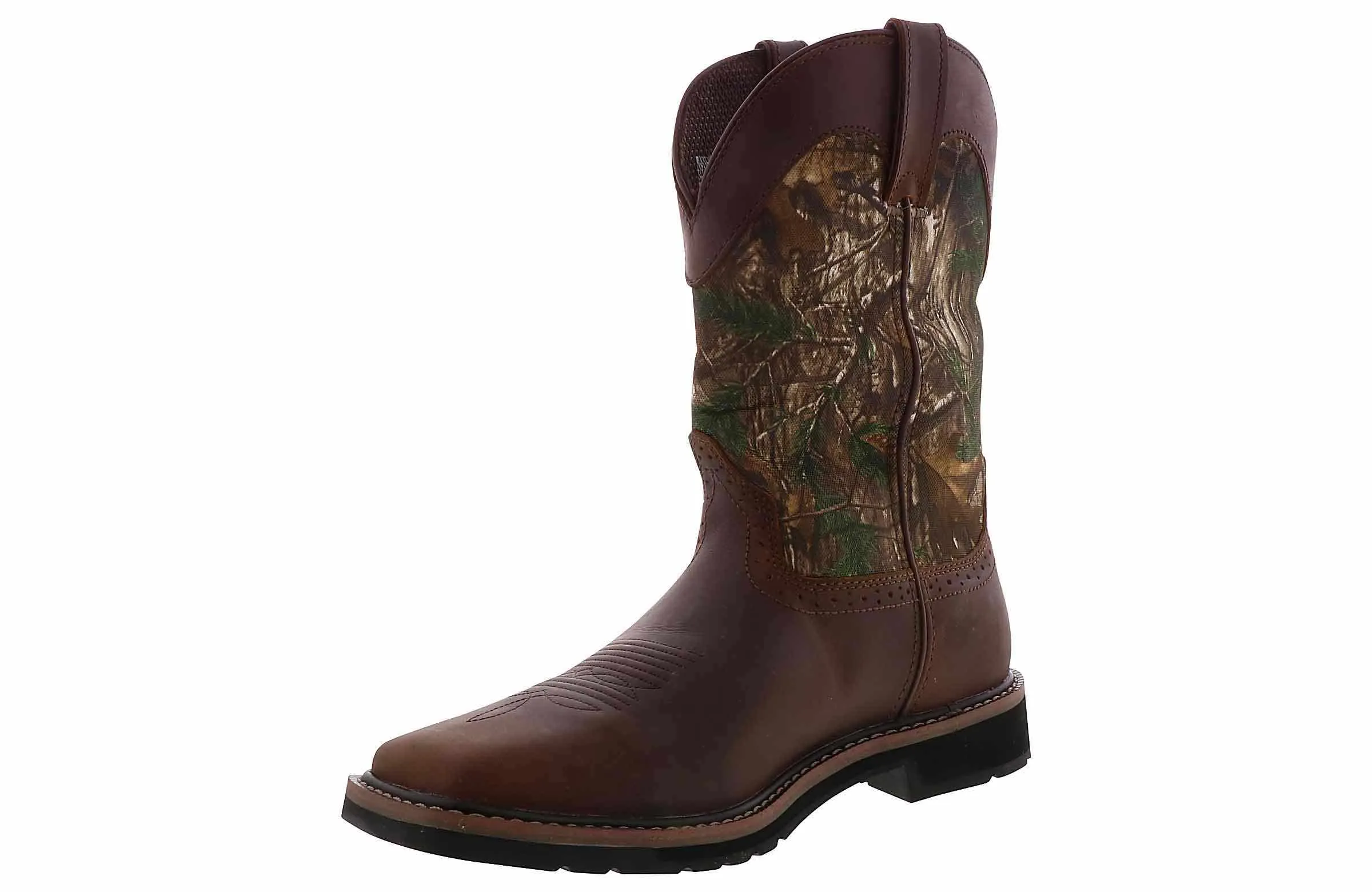 Justin Rugged Men’s Western Work Boot