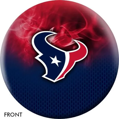 KR Strikeforce NFL on Fire Houston Texans Bowling Ball