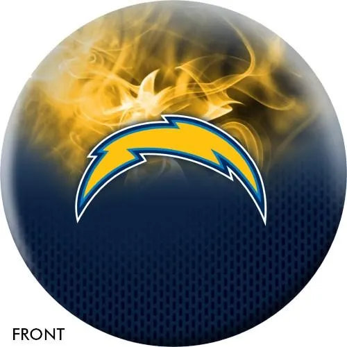 KR Strikeforce NFL on Fire Los Angeles Chargers Bowling Ball