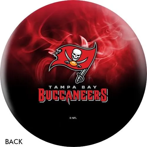 KR Strikeforce NFL on Fire Tampa Bay Buccaneers Bowling Ball