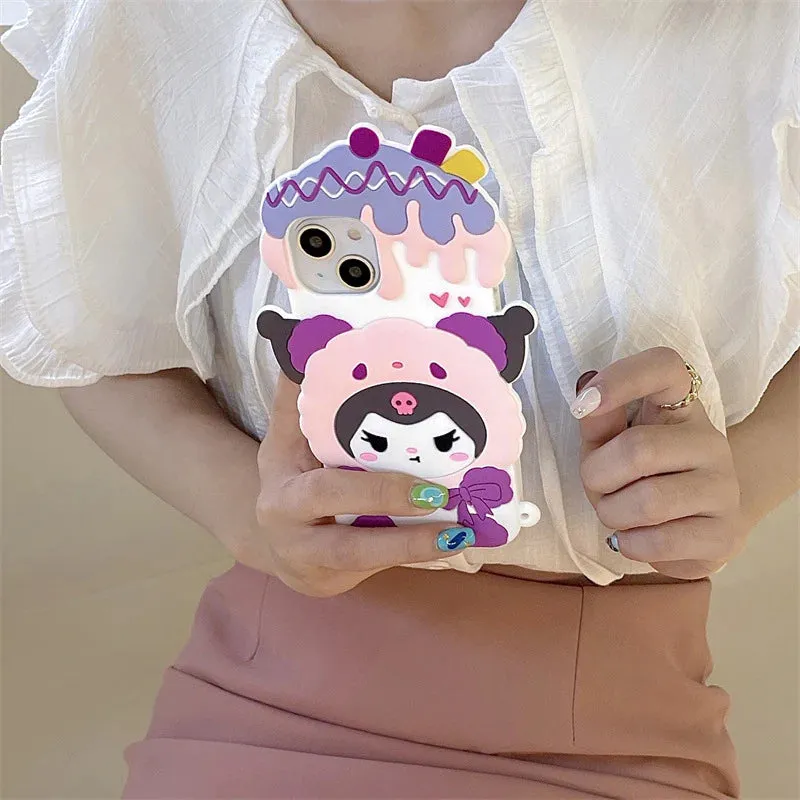 Kuromi Purple Phone Case