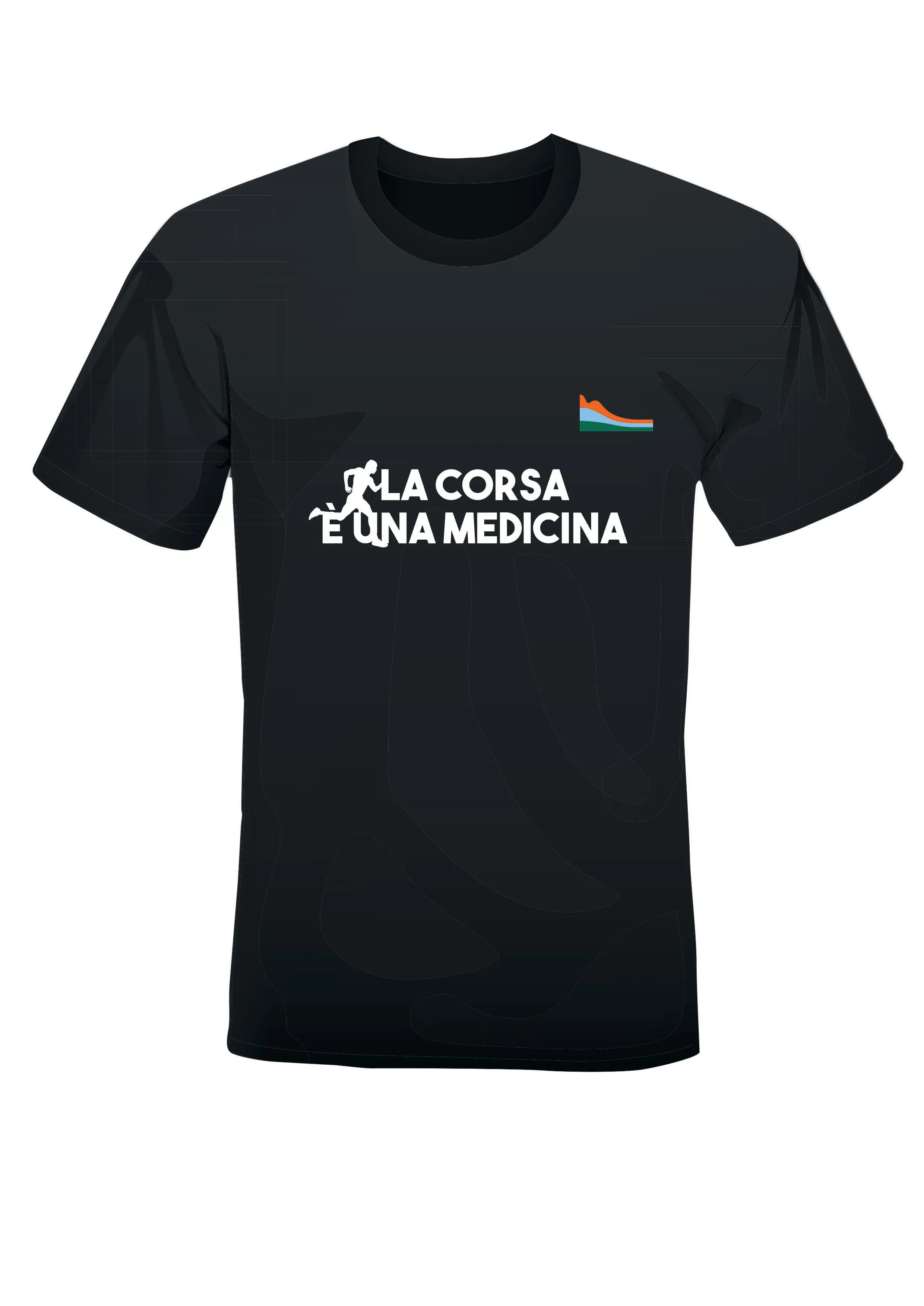 La corsa è una medicina t-shirt Donna