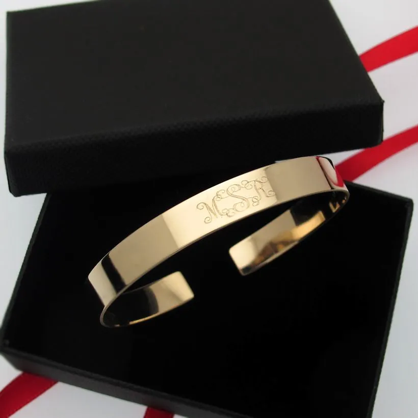 Medical ID Bracelet - Medical Emergency Symbol gold Bracelet