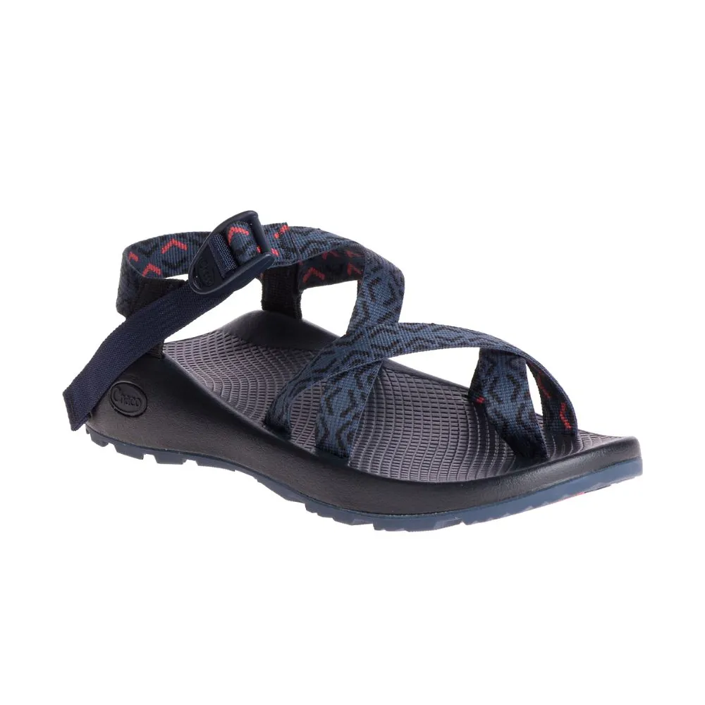 Men's Chaco Z/2 Classic Sandal Color: Stepped  Navy (WIDE WIDTH)